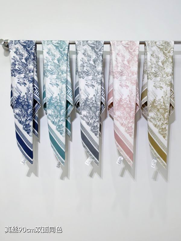 Dior silk scarf 90X90cm E091118